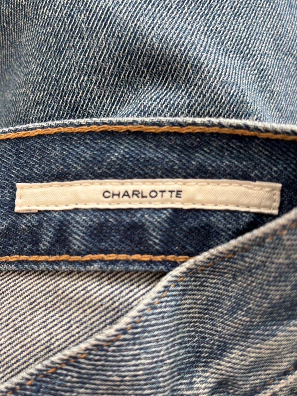 Citizens of Humanity Charlotte High Rise Straight Jeans Magnolia Size 26 - Picture 14 of 16